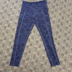 Tuff Athletics Navy Camouflage‎ Leggings